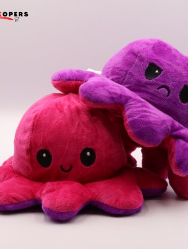 Mood Octopus Knuffel – Classic Mood Knuffel Paars Roze