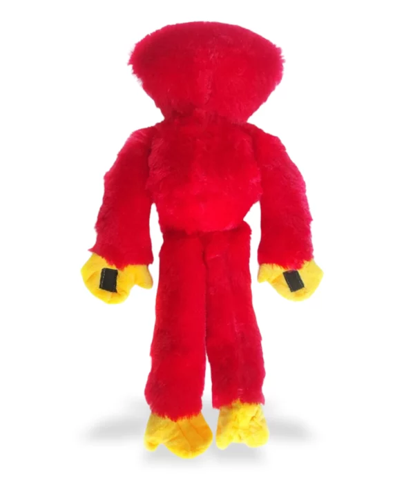 Huggy Wuggy knuffel Rood achterkant