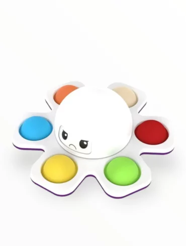 3 Stuks – Mood Spinner – Pop It Spinner – Fidget Spinner – 3 in 1 Fidget Toys 2022 – TikTok Hype