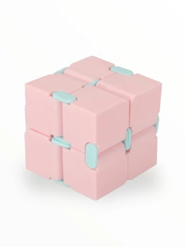 Fidget Toy – Fidget Cube – Infinity Cube – Roze