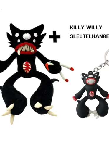 Killy Willy Knuffel 30cm + Killy Willy Sleutelhanger