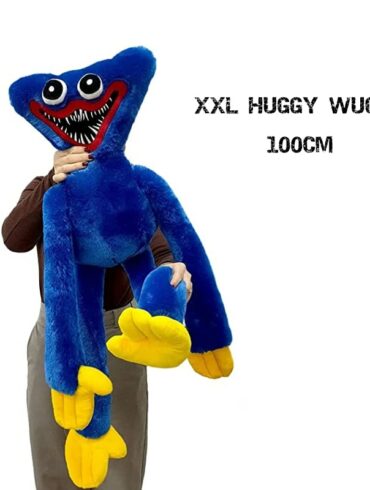 Huggy Wuggy Knuffel Groot- Groot Kissy Missy knuffel – 80/100cm – Blauw