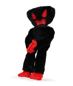  Huggy Wuggy Knuffel- Huggie Wuggie knuffel - Zwart Venom kleur - 40cm