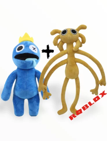 Roblox – Rainbow Friends Knuffel – Blue & Yellow Spider