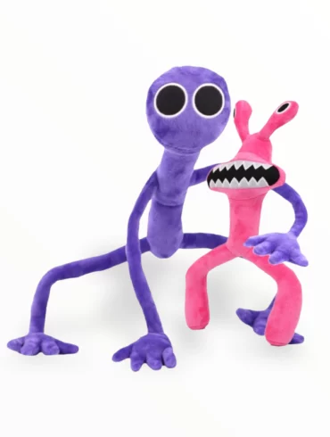 Rainbow Friends Knuffel – Roblox speelgoed – Paars – Roze