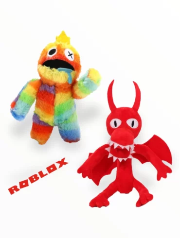 Rainbow Friends Knuffels – Pluche Rainbow Friends – Blue en Regenboog – Roblox speelgoed