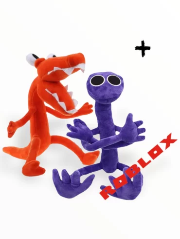 Roblox – Rainbow Friends Knuffel – Orange – Purple
