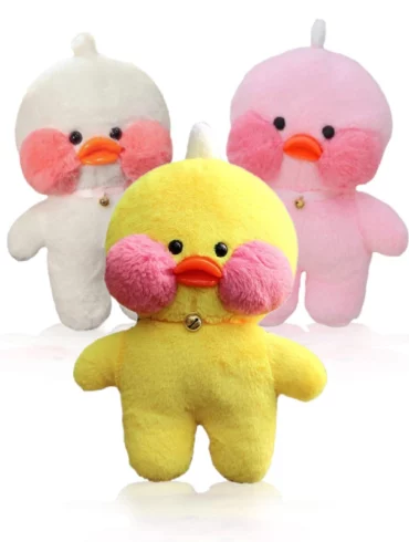 Paper Duck Knuffels – Lalafanfan Duck – Set van 3 – Paper duck – Cafe Mimi
