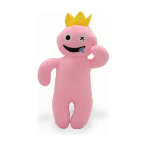  Rainbow Friends Knuffel - Smily Model Baby Roze - Roblox Speelgoed