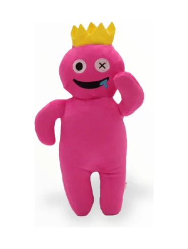 Rainbow Friends Knuffel – Smily Model Roze – Roblox Speelgoed