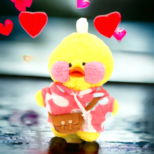 Paper Duck Kleding – Roze Hoodie Met Konijntjes 1