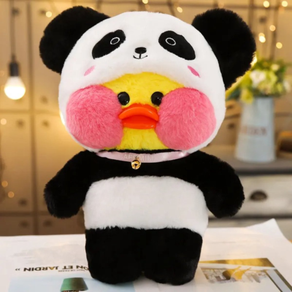 Paper Duck knuffel - Panda Kostuum 2