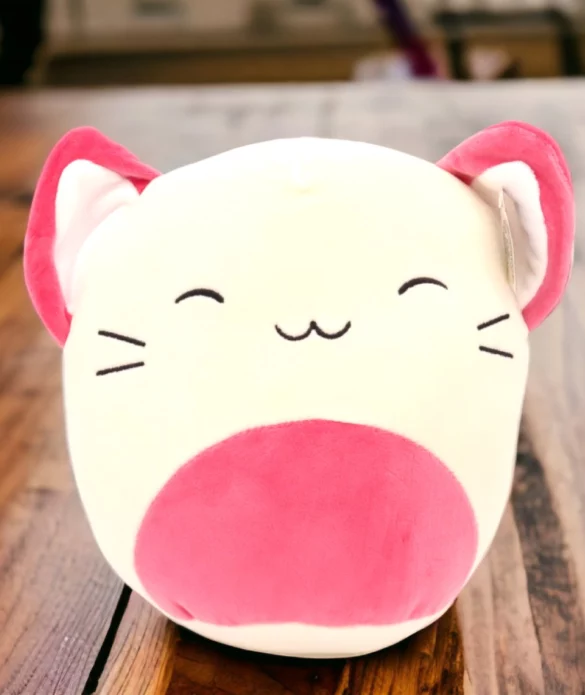 Kawaii - Squishmallow - Roze Kat 1